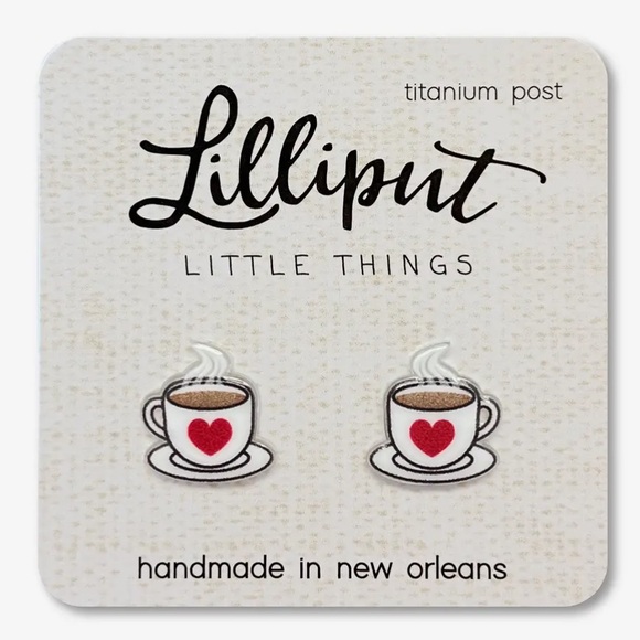 Lillipint Jewelry - Coffee Cup Earrings